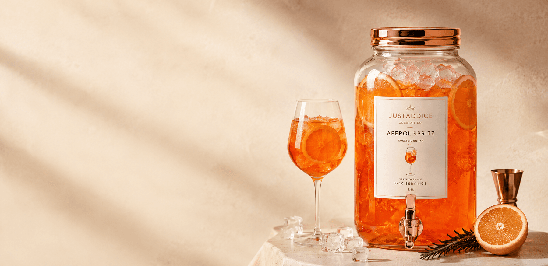 Citrus Spritz 0.0 5 l nealkoholinis kokteilių dispenseris
