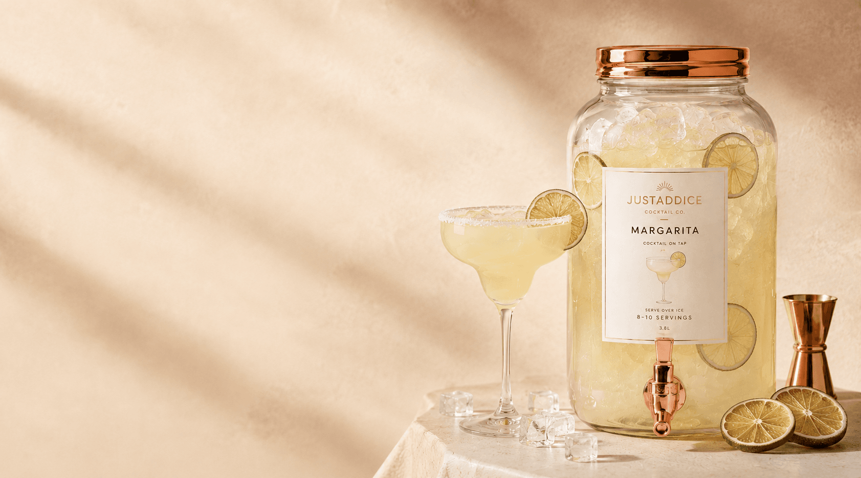 Mint & Lime 0.0 5 l nealkoholinis kokteilių dispenseris